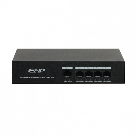 EZ-354ET-36 – 5-портовый неуправляемый коммутатор Fast Ethernet с PoE